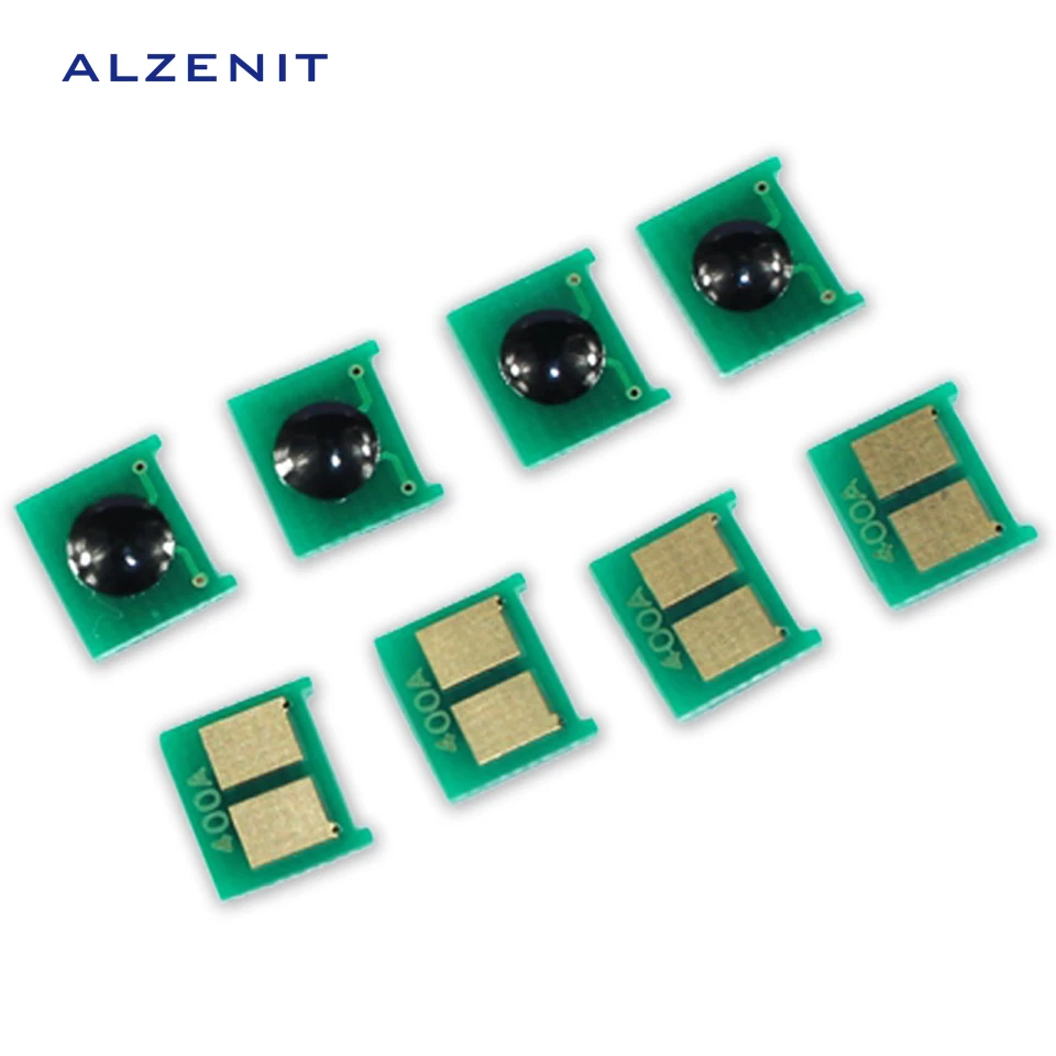 4 шт. GZLSPART CRG-323 для Canon LBP-7550 7700 OEM новый барабанный счетчик чип четыре цвета части