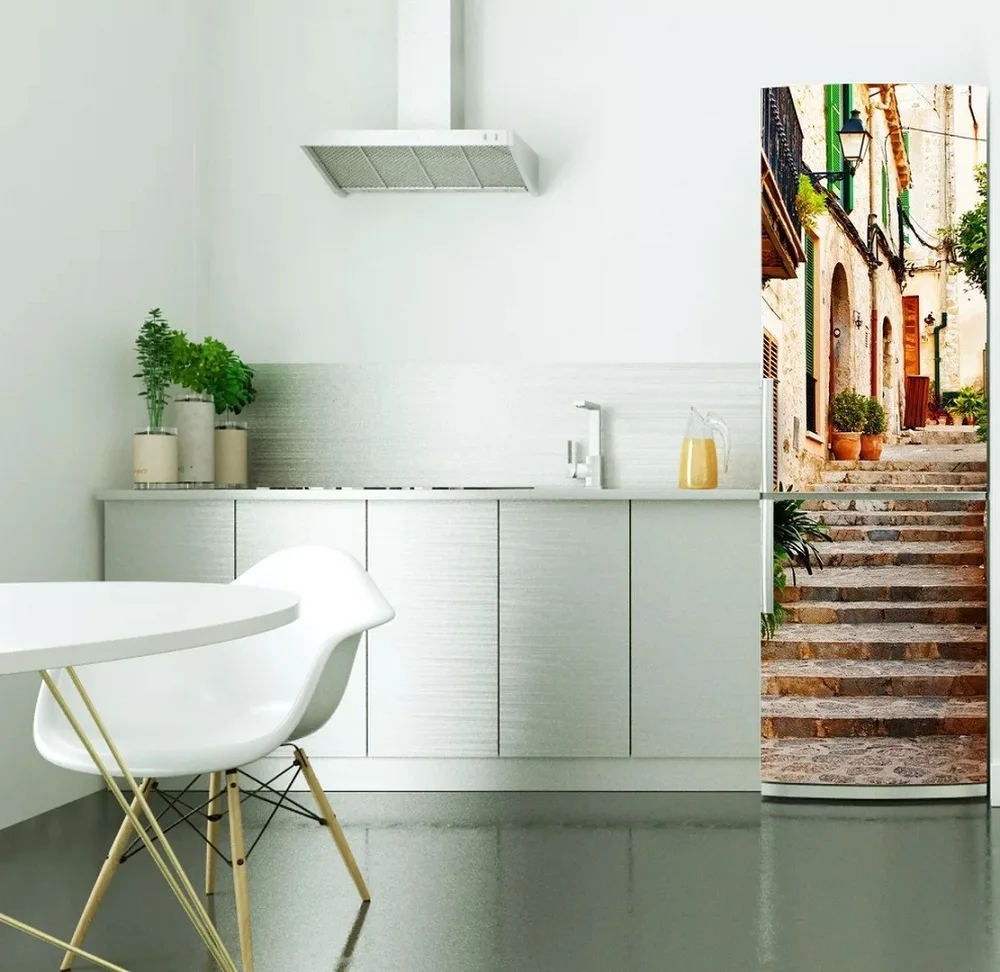 adesivi-per-frigorifero-per-sala-da-pranzo-per-cucina-temi-strada-nel-villaggio-di-valldemossa-a-maiorca.webp