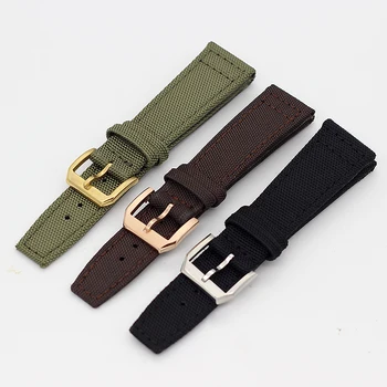 

High Quality Nylon Watch Strap Band For IW Pilot's Watches Portugieser Mark Portofino Aquatimer Watch Band 20mm 21mm 22mm
