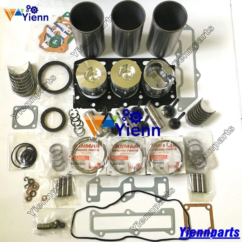 Buy Yanmar 3D88E 3TNE88 Diesel Engine Overhaul Rebuild KitPiston,Piston Ring