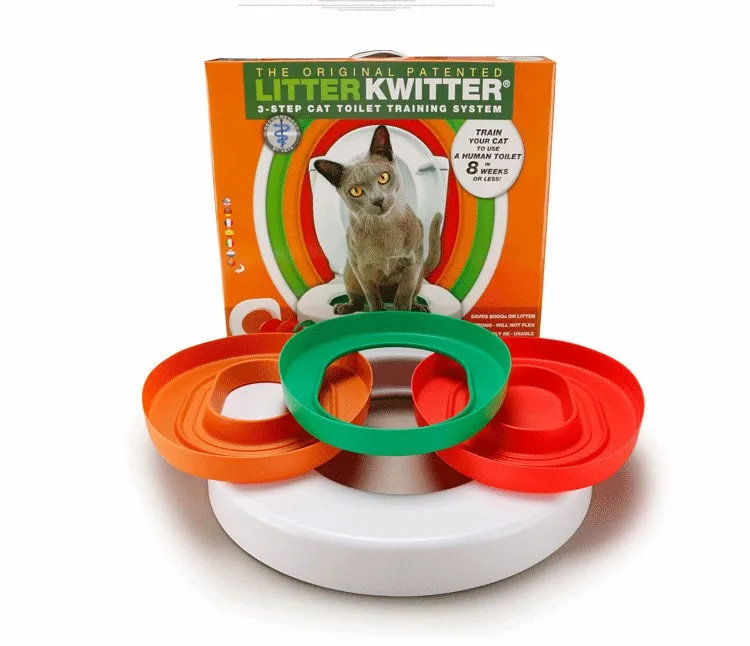 Buy New Cat Litter Kwitter cat toilet training