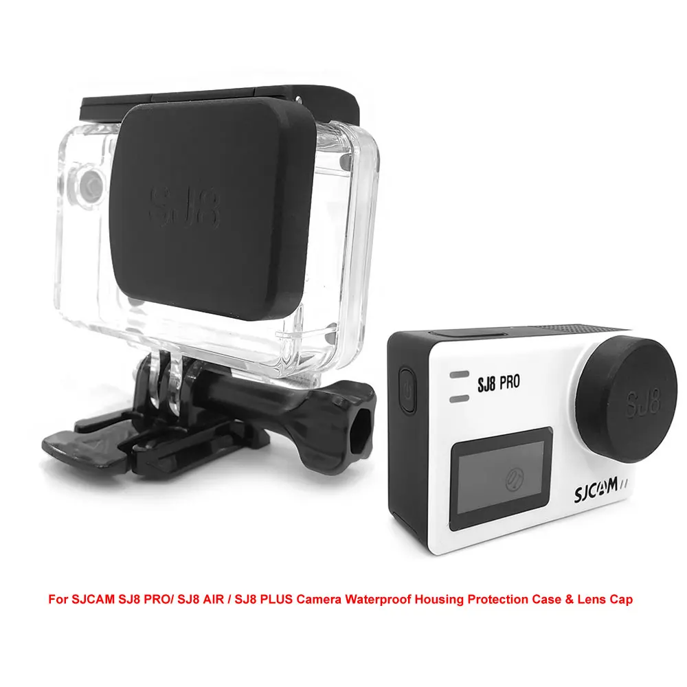 

SJ8 Lens Cover Waterproof Case Cover Protection Cap SJ 8 PLUS Pro UV Filter Accessories For SJCAM SJ8 Series Action Sport Camera