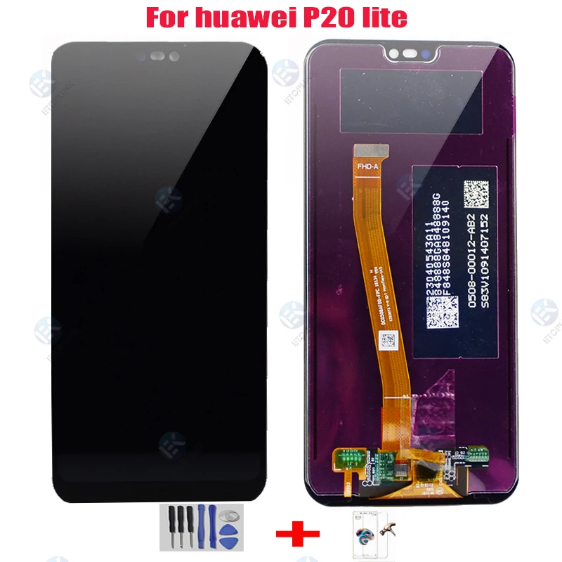 ETOPLINK для Huawei P20 Lite LCD ANE-LX1 L21 NOVA 3e 5 8 &quotIPS ЖК-дисплей + сенсорный экран с рамкой ANE-LX3