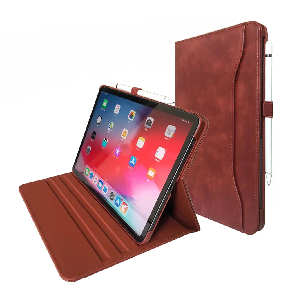 

Case for New iPad Pro 11 inch Slim Case,PU Leather Folding Stand Cover for New iPad Pro 11 Tablet Case (2018 Released)