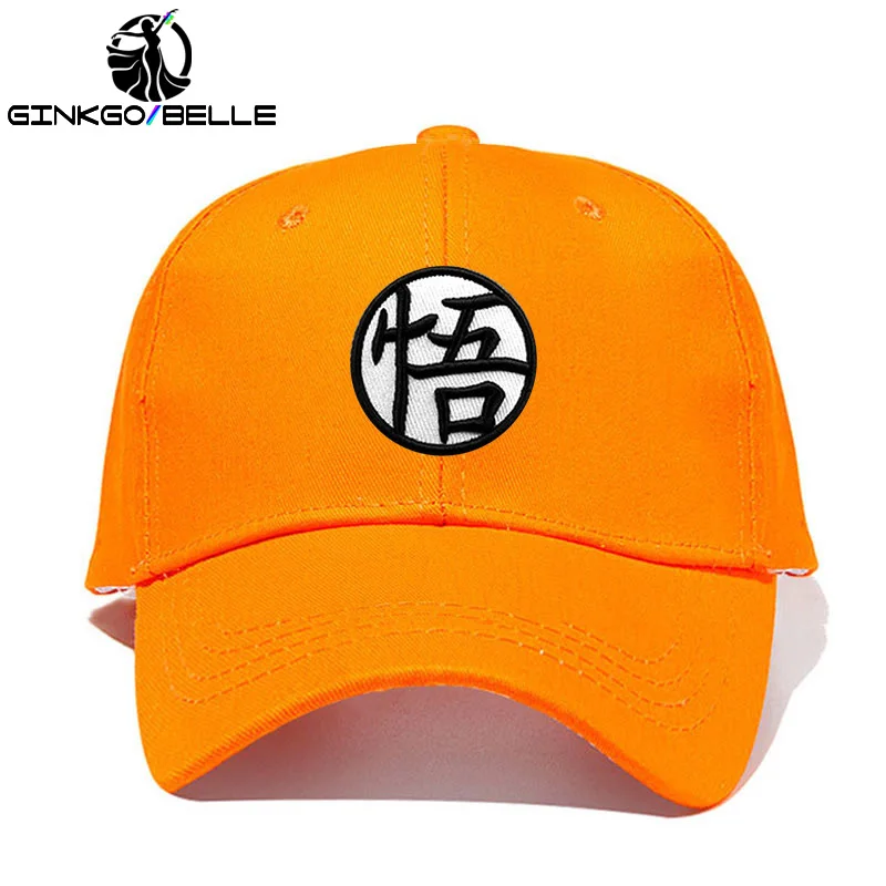 

2019 New High Quality Anime Dragon Ball Z /Dragonball Goku Snapback Hat For Men Women Adjustable Hip Hip Baseball Cap