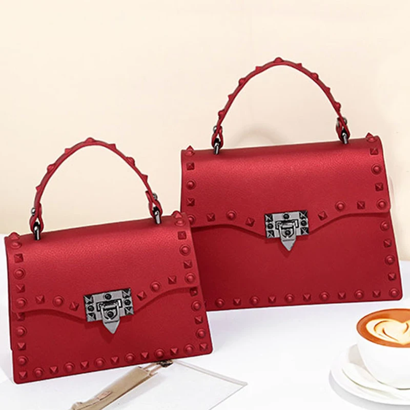 

FGGS-New Women Messenger Bags Luxury Handbags Women Bags Designer Jelly Bag Fashion Shoulder Bag Females Handbag