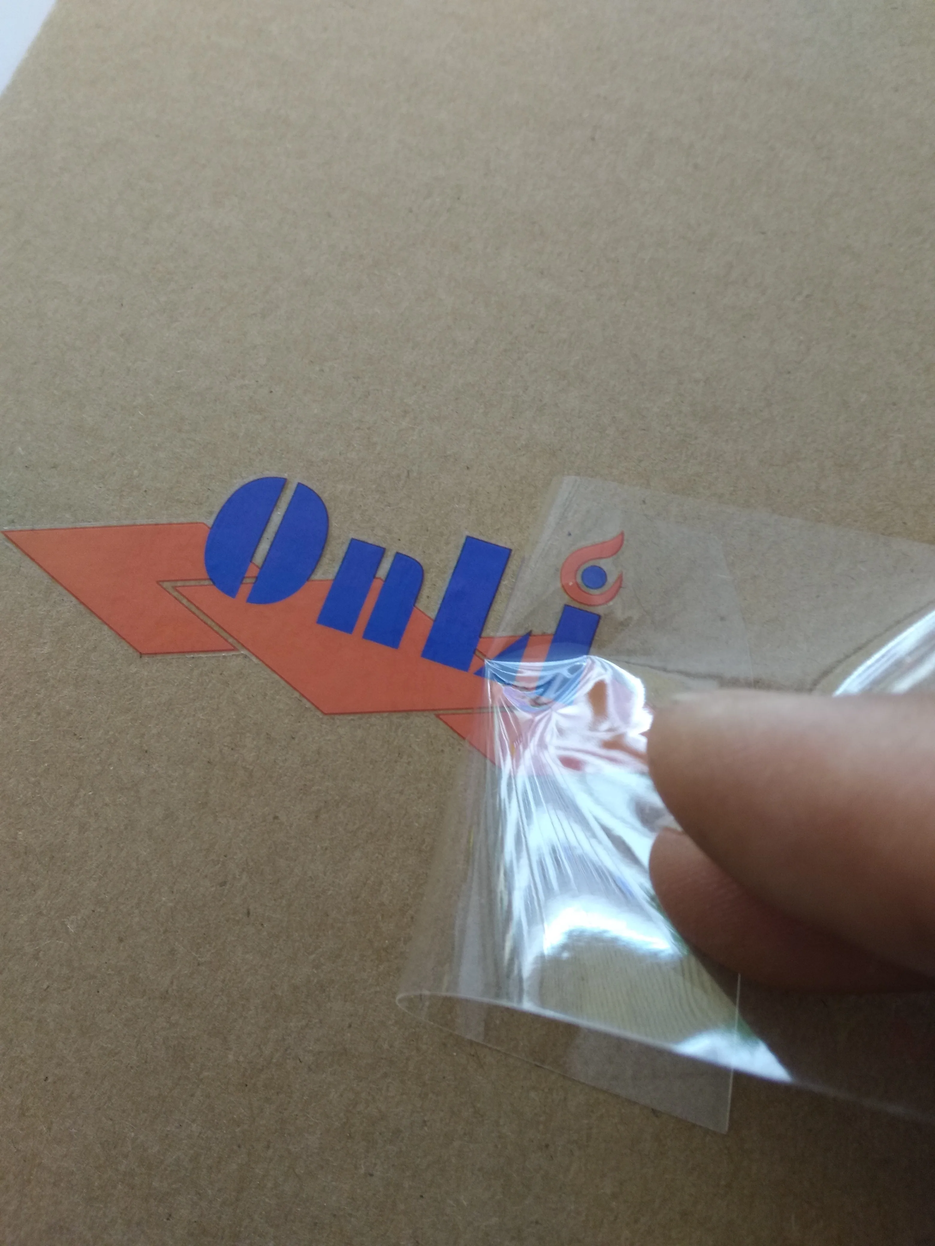 18x11cm UV transfer sticker custom
