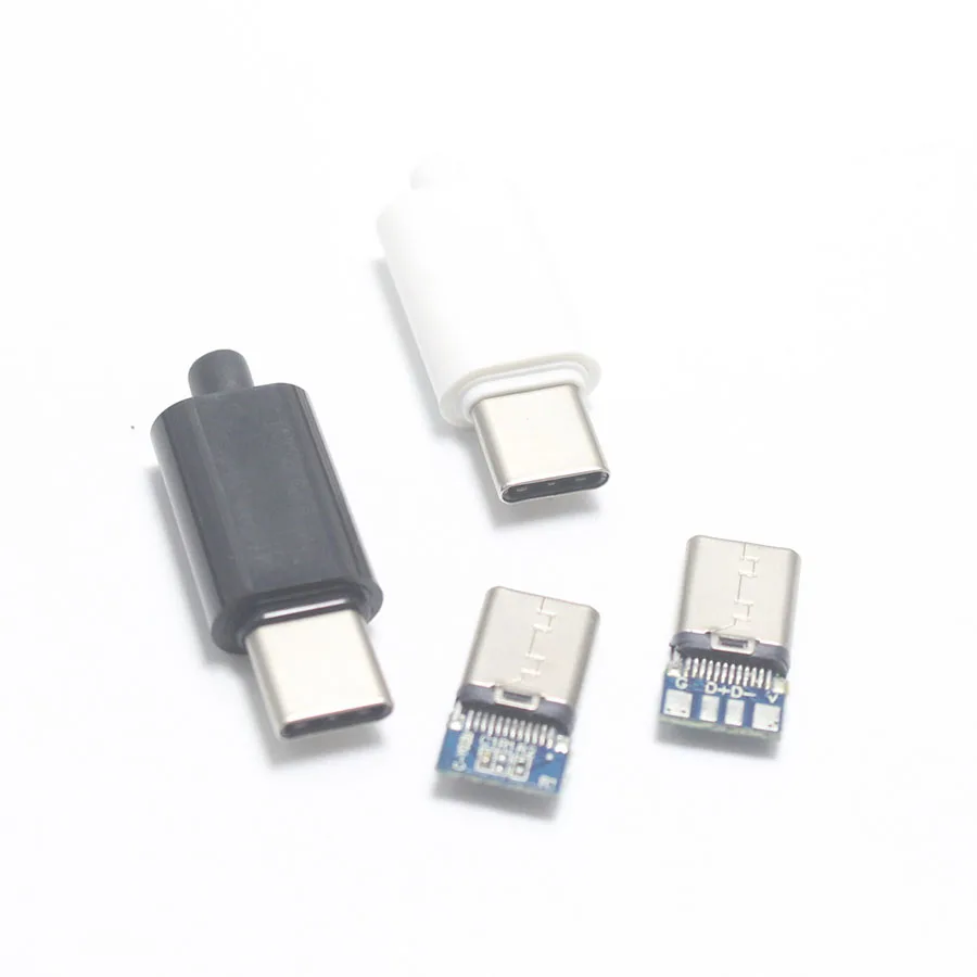 10 комплектов OTG USB 3. 0 Type C штекер сварного типа DIY ремонт кабеля Разъем для iPhone и т.
