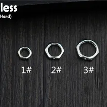 Uglyless Настоящее серебро 925 проба Геометрическая фурнитура для бусин ювелирные изделия DIY ручной работы Полые бусины Простые Модные результаты