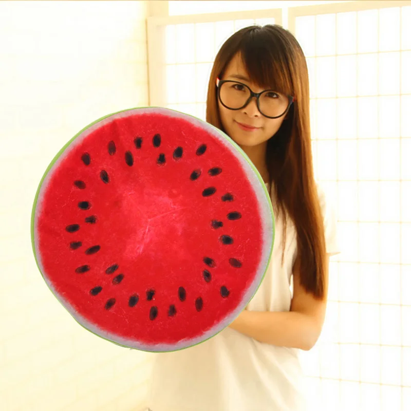40cm/33cm 3D Fuite Cushion Fruit PP Cotton Office Chair Back Cushion Throw Pillow Home Decoration Gift Cushion Pillow Seat 22