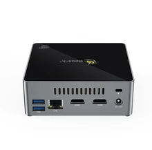Beelink J45 Процессор J4205 натуральная windows10 Мини ПК 8 ГБ SSD 128 Гб двойной Wi-Fi Bluetooth 4,0 Поддержка 2,5 HDD 1000 M lan USB3.0 Карманный ПК