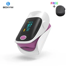 Oximetro de pulso Finger Pulse Oximeter With Case Fingertip de dedo LED Pulse Oximeters Saturator Pulsioximetro pulsoximeter