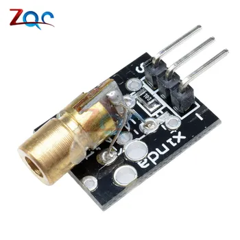 

2PCS Laser sensor Module 650nm 6mm 5V 5mW Red Laser Dot Diode Copper Head for Arduino