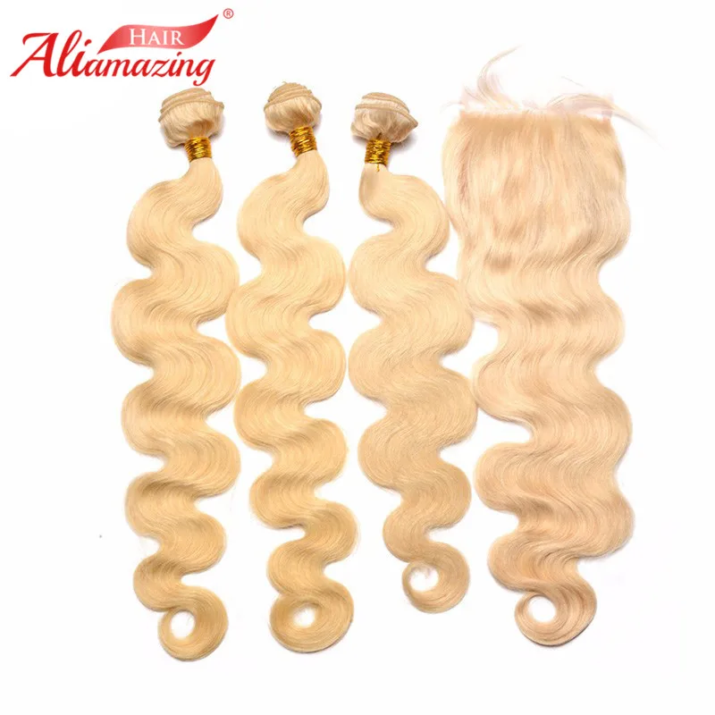 blonde hair