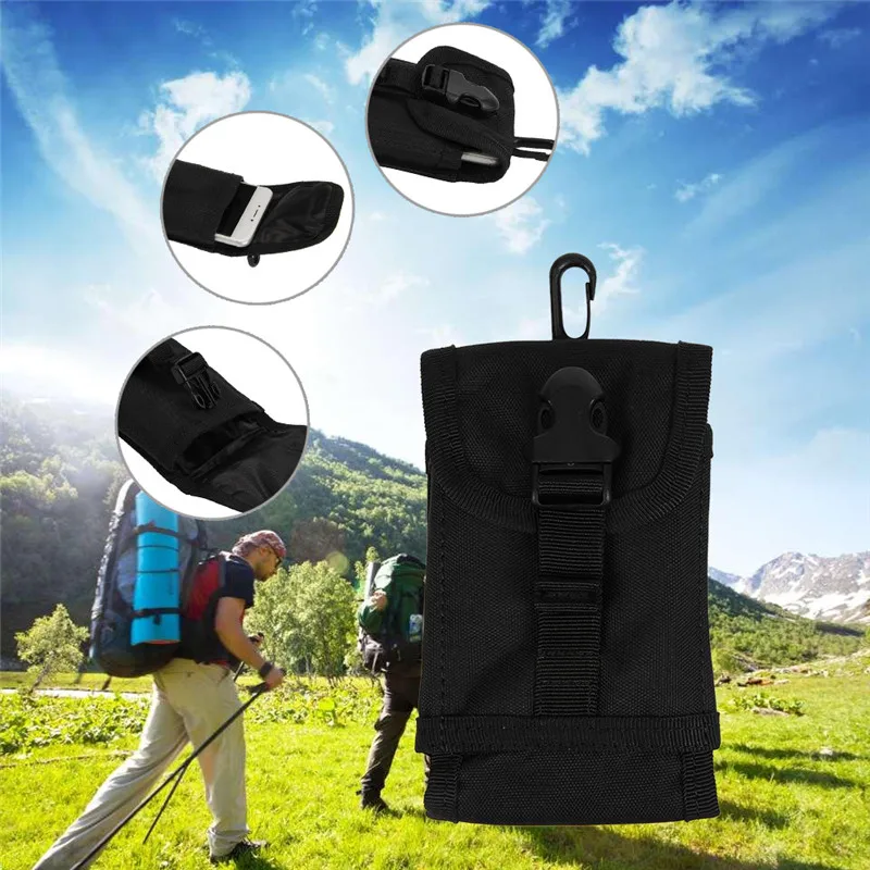 Outdoor Mobile Phone Bag Outdoors Accessories Bags Hook Package Apply To Hiking Camping Climbing Multifunction Sports