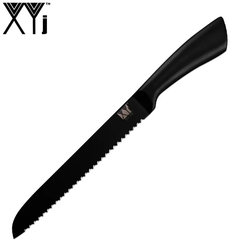 F.8 bread knife XYj набор кухонных ножей из нержавеющей стали 3CR13 с острым лезвием, ручка без губ 8 ''7'' 5 ''3,5'', мясной нож шеф-повара, домашний инструмент для рыбы - Цвет: F.8 bread knife