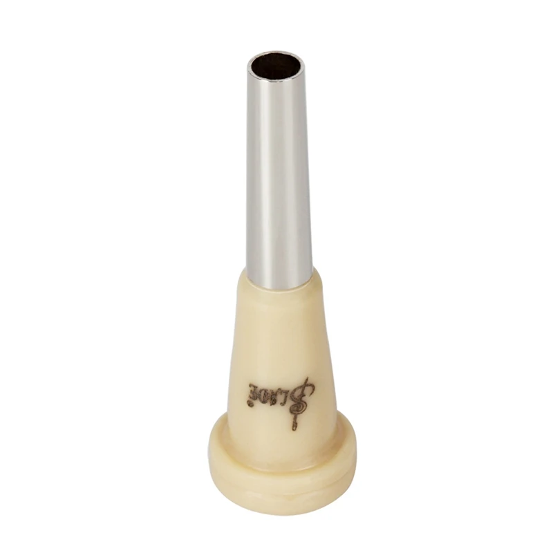 

Trumpet Mouthpiece Metal ABS Trumpet Mouthpiece For Bach Trumpet Musical Instruments Parts Khaki Color