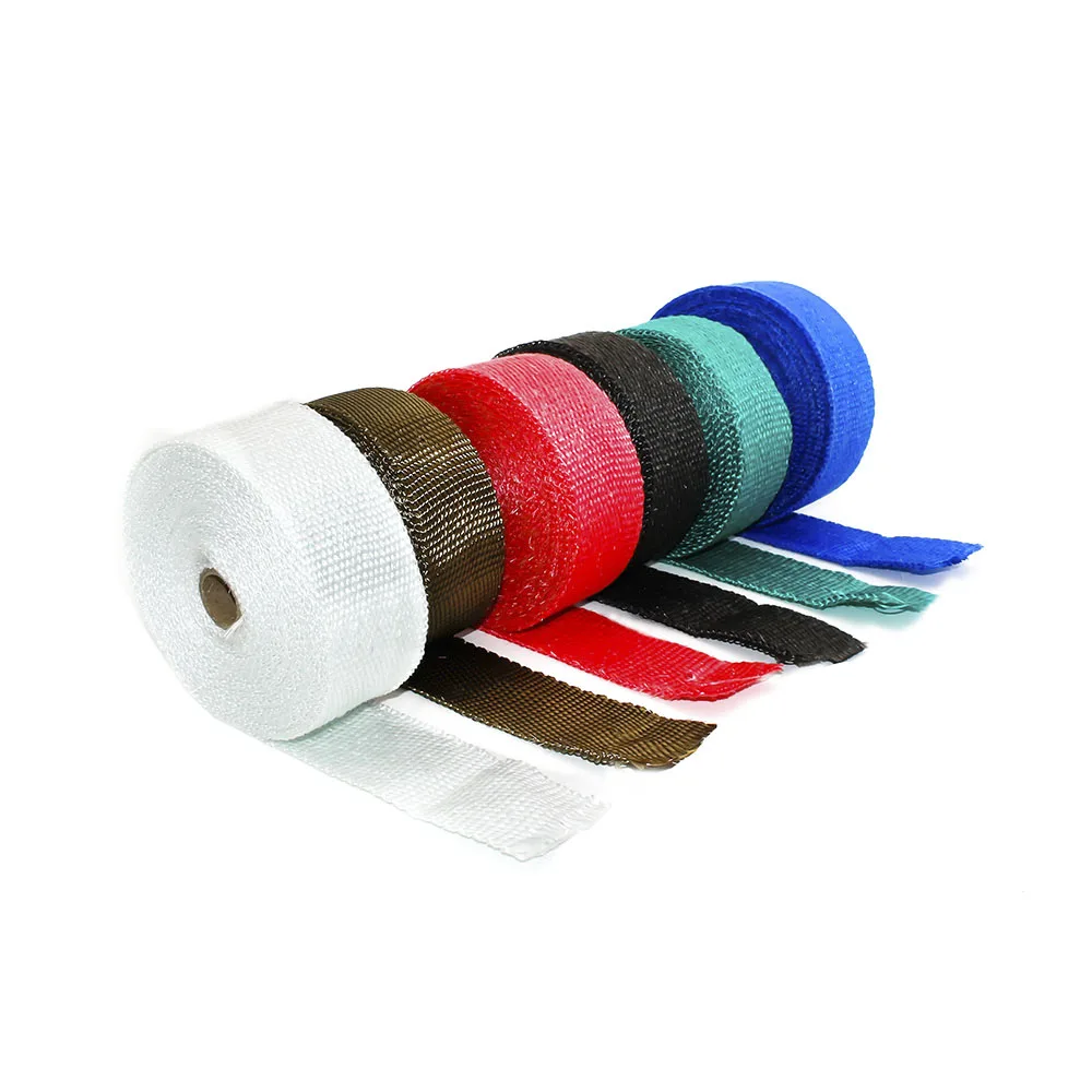 Thermal Wrap,exhaust insulating warp,header warp ,exhaust pipe warp 10meter 500'C with 4 pcs Ties