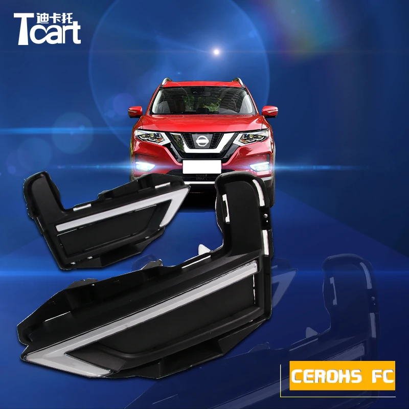 Tcart желтый сигнал поворота стиль реле 12V светодиодный DRL Дневной светильник