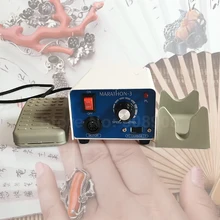 35000 об/мин марафон-3 микромотор ШЛИФОВАЛЬНЫЕ шлифовальный станок Мощность двигателя только в том случае, не наконечник стоматологическое лабораторное фрезы для ногтей инструментальные блоки хобби