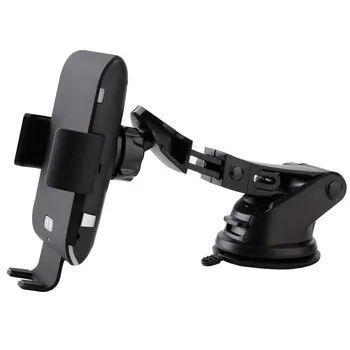 

1 pcs Infrared Induction 2.0 3.0 Fast Charging Phone Holder Car Wireless Charger For Samsung S8 S9 Plus With Voice Control