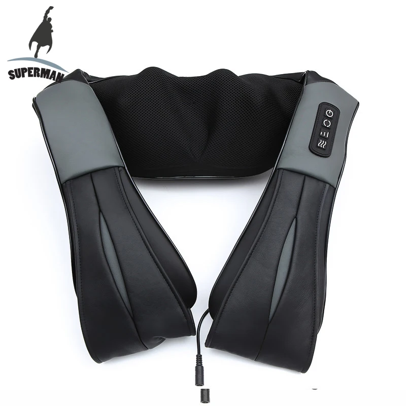 

Dropshipping massage shoulder and neck electric back kneading massager for car full body massage roller