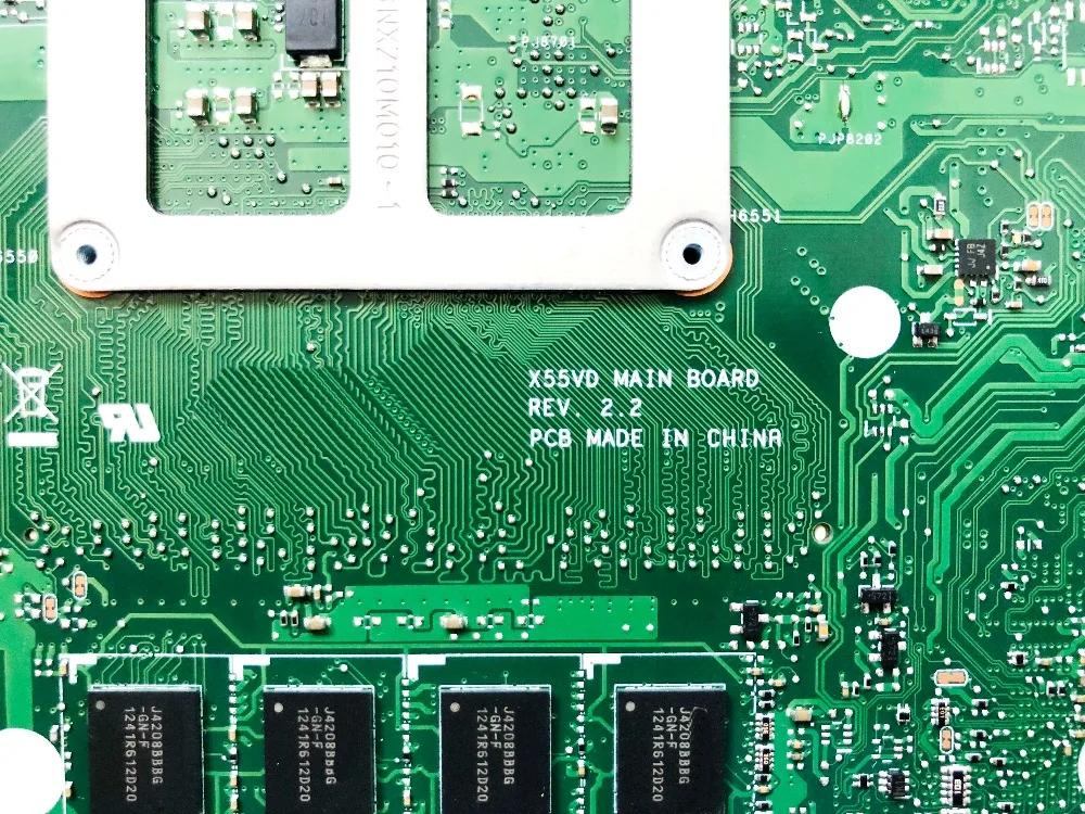  Original for ASUS X55VD laptop motherboard X55VD HM76 4GB REV 2.2 tested good free shipping