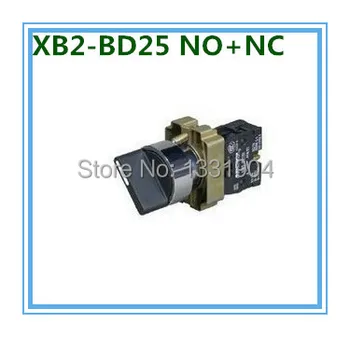 

free shipping electrical switch XB2-BD25 rotary switch standard handle knob NO+NC 2 position selector push button