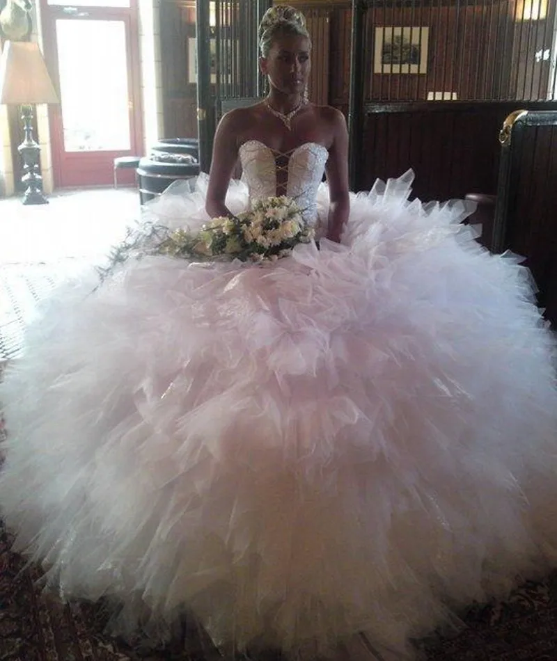 Big-Fat-Luxury-2016-New-Sexy-Sweetheart-Beaded-Tulle-Ball-Gown-Wedding-Dress-vestidos-de-noiva