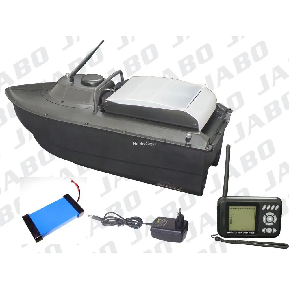 Newest JABO 2DL Bait Boat with 20A battery and Sonar Detection sail