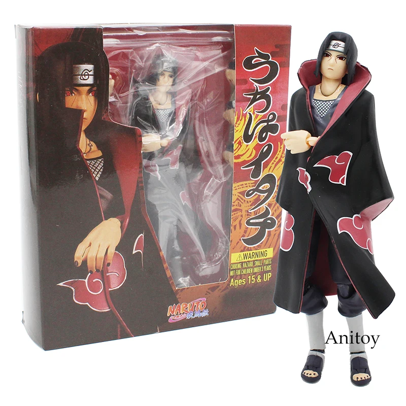 

SHFiguarts Naruto Uchiha Itachi Moloing and Movable PVC Action Figure Collectible Model Toy 16cm