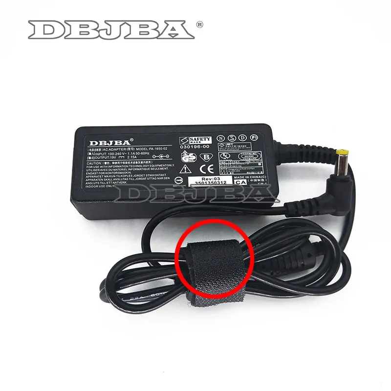 40 W 19 V 2.15A ноутбук переменного тока постоянного тока, адаптер питания для acer Aspire E1-572 E3-111 E3-112 E5-411 E5-421 E5-471 E5-511 E5-521 E5-531