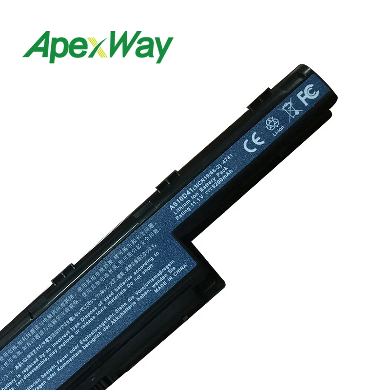 4400 мАч аккумулятор для acer 5742 5750 7551 7560 7741 AS10D31 AS10D41 AS5253 TravelMate 4740 5740 5742 TM5740 TM5742 серии