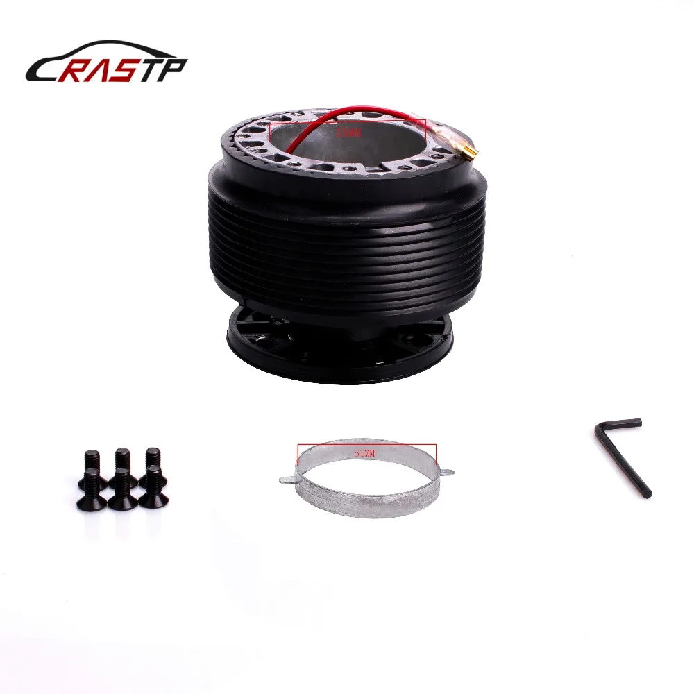 

RASTP-Racing Aluminum Steering Wheel Quick Release Hub Adapter Snap Off Boss Kit for Honda Civic EG RS-QR020-EG