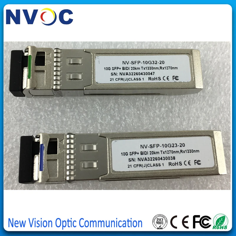 WDM технология LR модуль 10G 1270 нм/1330 нм 20 км DDM BiDi SFP + LC | Мобильные телефоны и