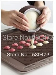 

Wholesale/retail,free shipping ,Cherry macarons silicone pad, high temperature baking tools Oven Bakeware26*29*0.3CM