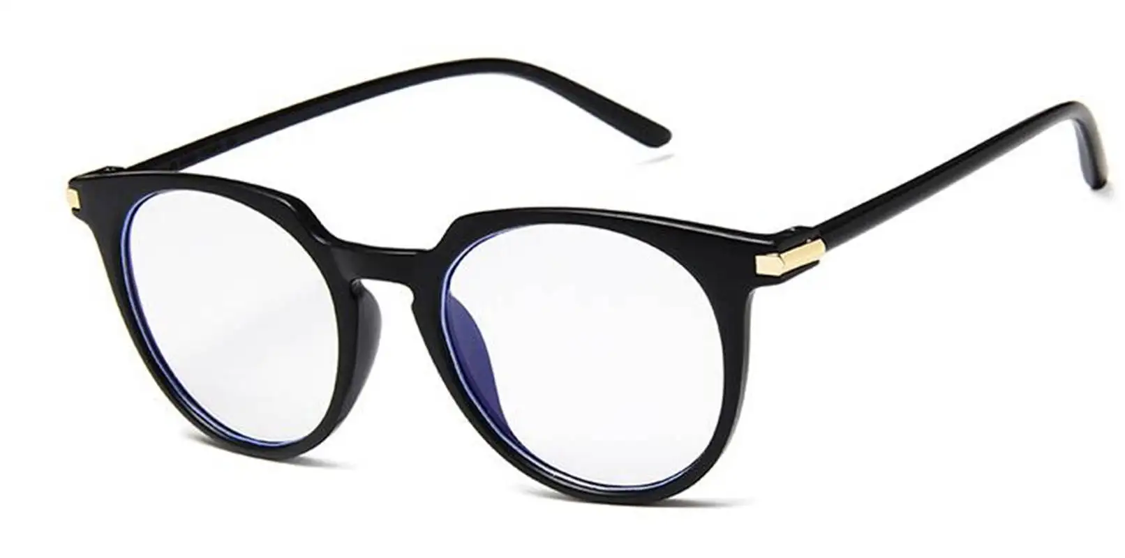 Новые Ретро Анти-синие очки женские маленькие свежие ins удобные универсальные компьютерные очки мужские легкие простые очки модные унисекс - Цвет оправы: 2