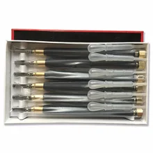 6pcs/pack TC-10 Glass cutter POGUT toyo type with narrow cutter head metal handle for shape glass cutting
