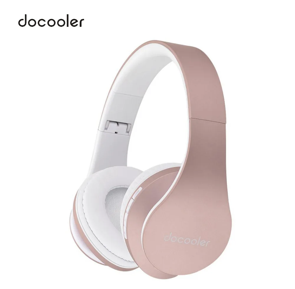 

Docooler JH-812 Bluetooth Headphones Wireless Stereo Headsets Wired Earphone w/ Mic Support TF Card FM Radio For iPhone Samsung