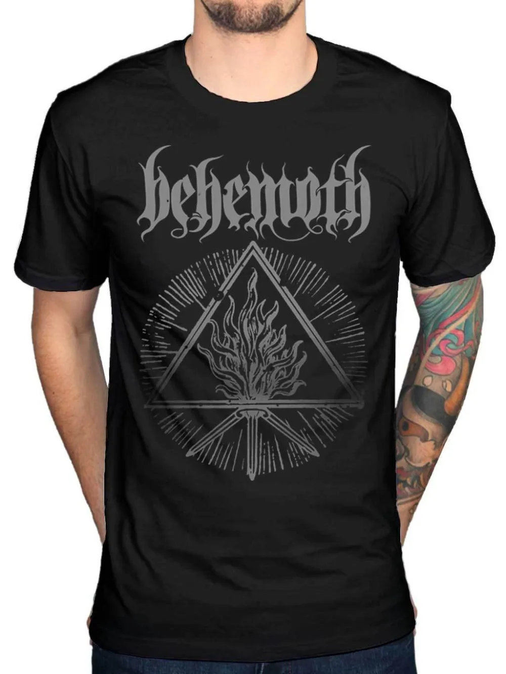 

Official Behemoth Furor Divinus T-Shirt Angel Satanist Evangelion Abyssus Aby