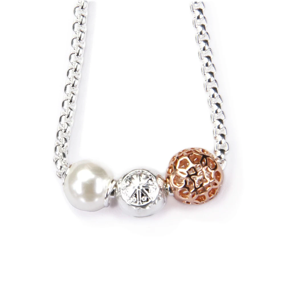 Cadena Pulsera Perla Arabesque Cuentas Karma Y 925 Cadena De Cadena Pulsera Perla Arabesque Cuentas Karma Y 925 Cadena De