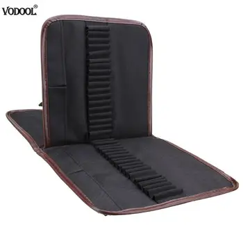 

Fine 72 Holes Student Pencil Pen Bag Cosmetic Case Holder Bag Storage Pouch Canvas Storage Bags Organizer Canvas Bag Holder