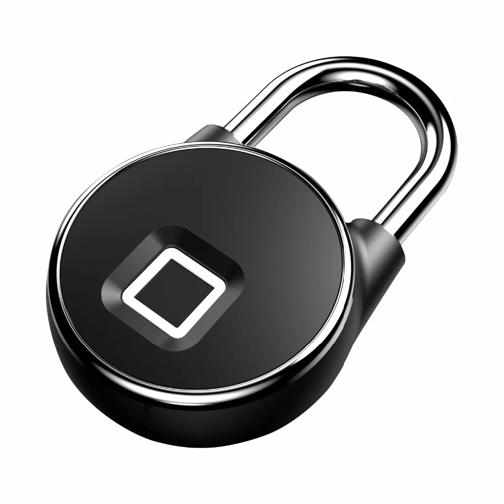 Fingerprint padlock smart Bluetooth electronic lock warehouse door security door lock outdoor padlock luggage lock