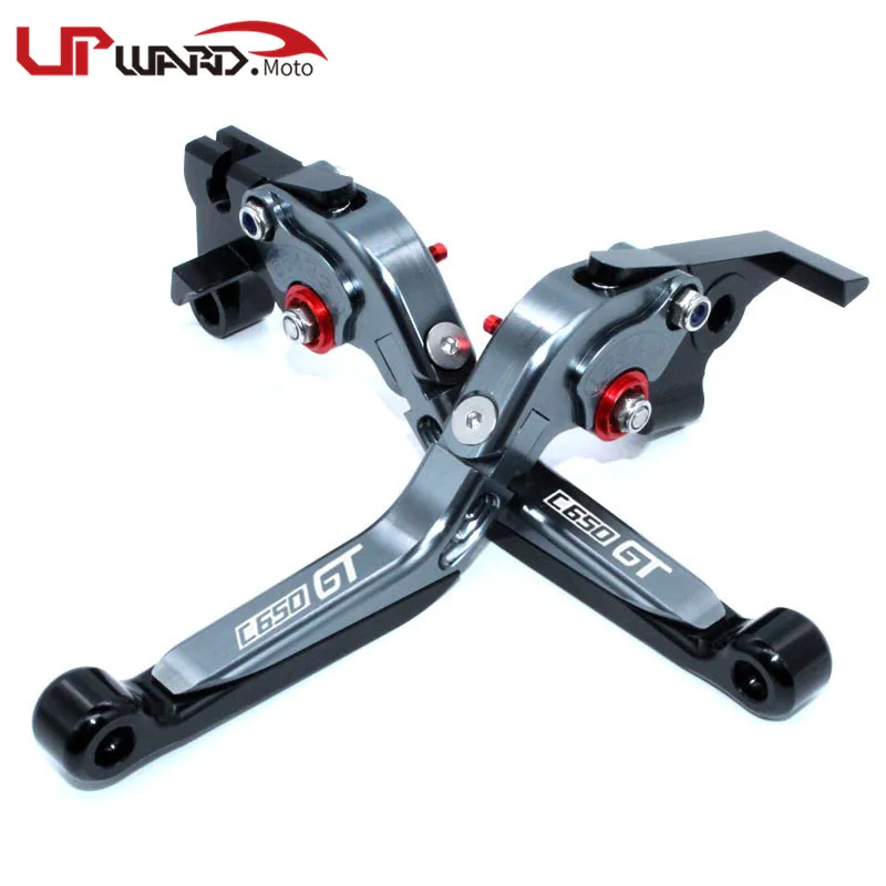 

For BMW C650GT C650 GT 2012 2013 2014 2015 Motorcycle Accessories Folding Extendable Brake Clutch Levers LOGO C650GT