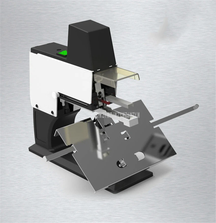 Настольный Электрический квартира/седло степлер машины 30/40 листов Бумага машинной вязки ST-105 220 V 23/6 23/8 24/6 24/8 скобы Binder