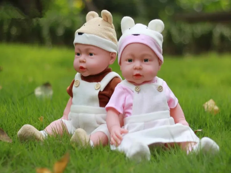 Кукла Reborn Baby мягкая виниловая силиконовая Реалистичная плетеная кукла для