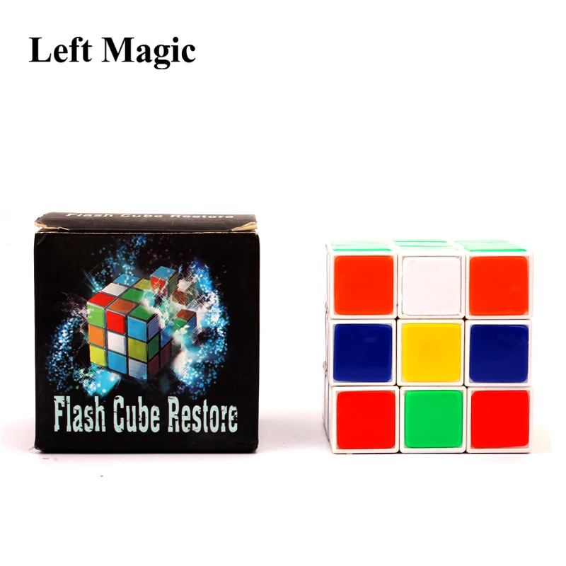 Flash Cube восстанавливает магические трюки мгновенный куб магический реквизит для