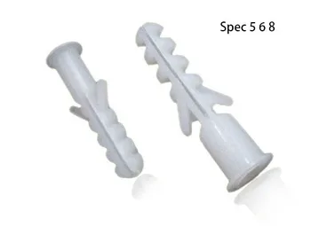 

Series# Wall screw nail anchor,5 6 7 8 10 12 14mm,Plastic Wall Self-Taping screw Anchor Plugs Fixing Anchor Masonry screw