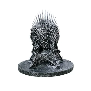 18 inch Simulation Iron Throne Action Figure Game of Throne Resin Sword Chair Model Collection Statue Gifts Toys for Children