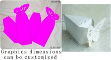 Butterfly cake box cutting & Wooden dies fit Big Shot// Scrabooking Box